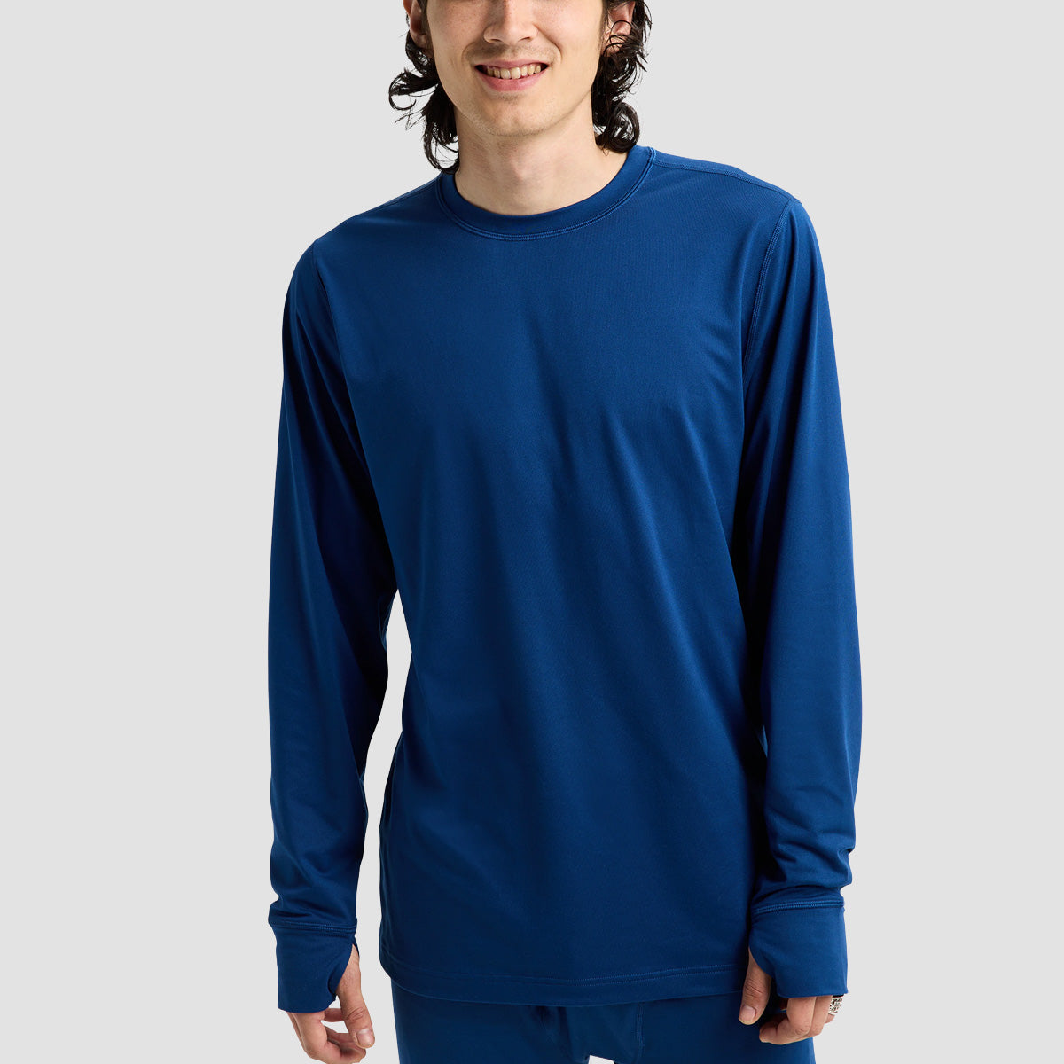 Burton Midweight Base Layer Crewneck Longsleeve T-Shirt Nightfall