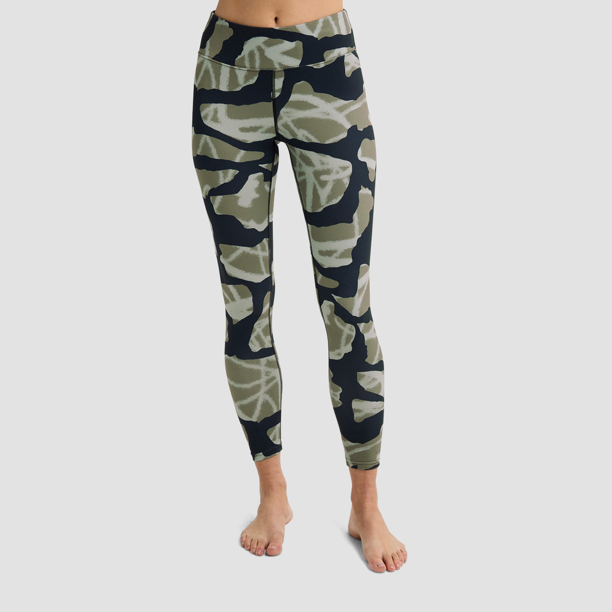 Burton Midweight Base Layer Pants Graffiti Camo - Womens