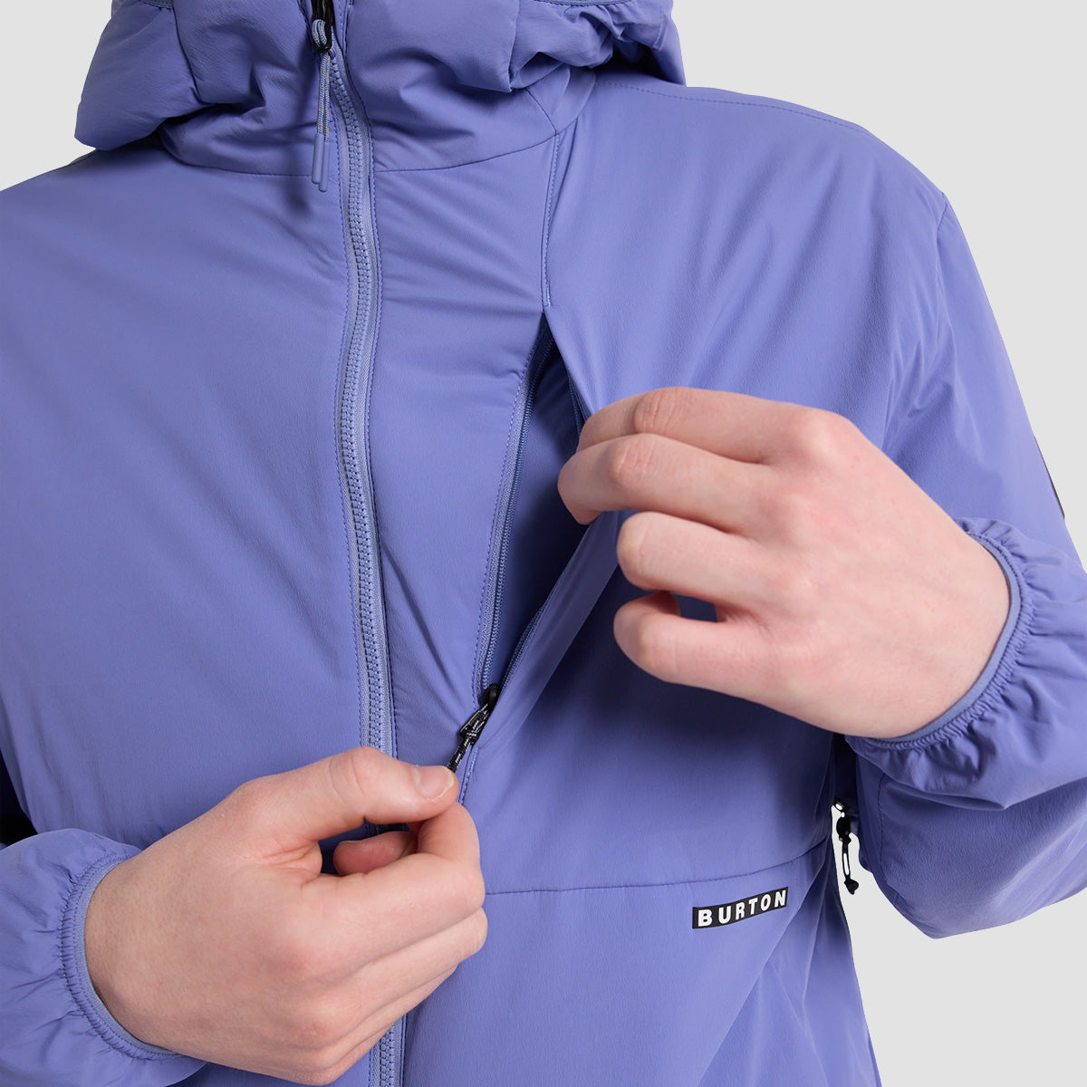 Burton Multipath Hooded Insulated Jacket Slate Blue