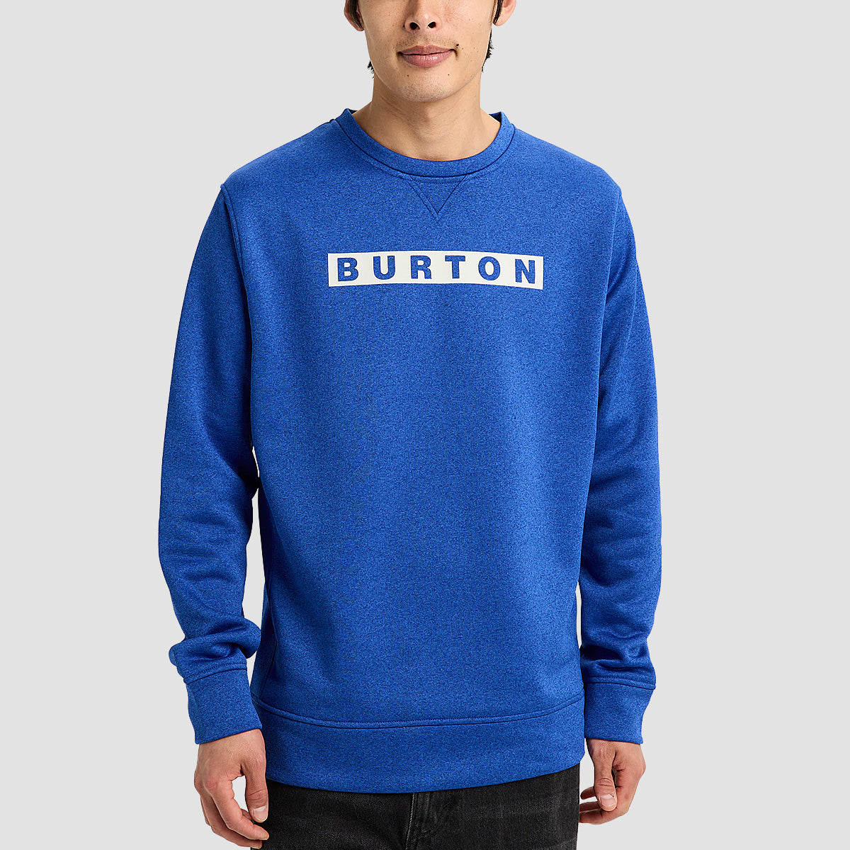 Burton Oak Crew Sweatshirt Jake Blue Heather