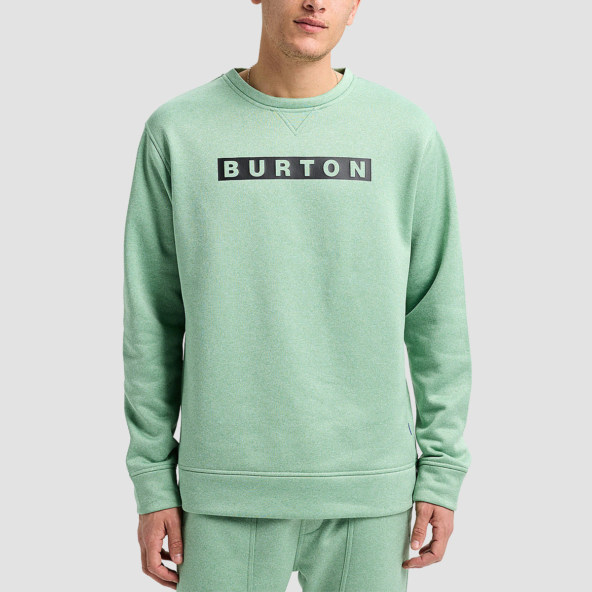 Burton Oak Crew Sweatshirt Soft Sage Heather