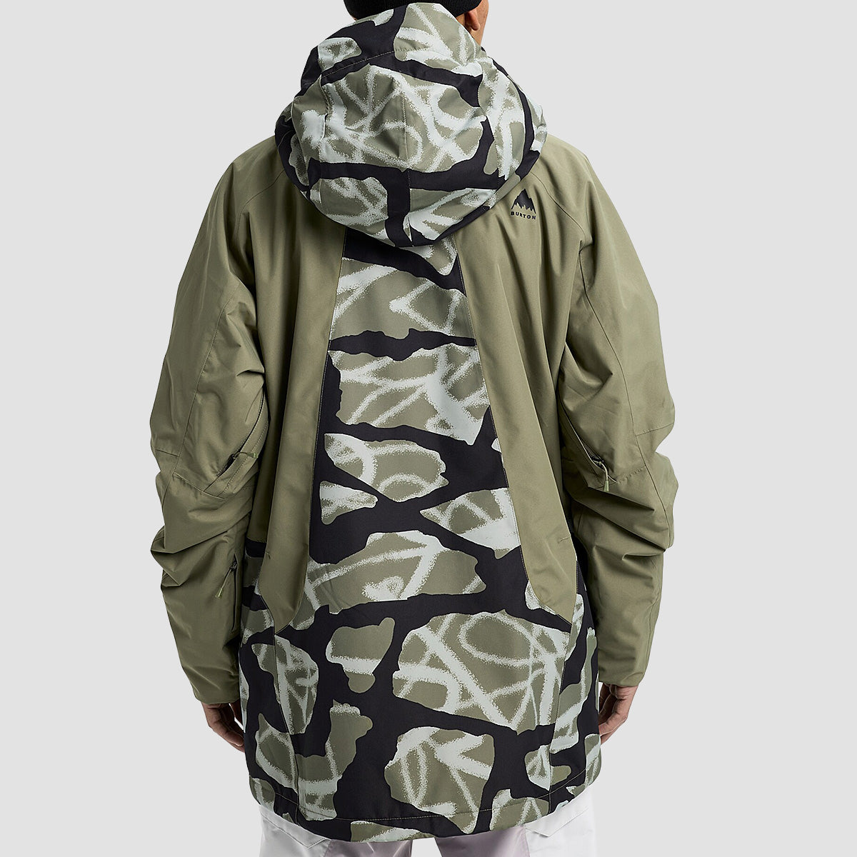 Burton Reserve 2L Insulated Snow Jacket Graffiti Camo/Forest Moss