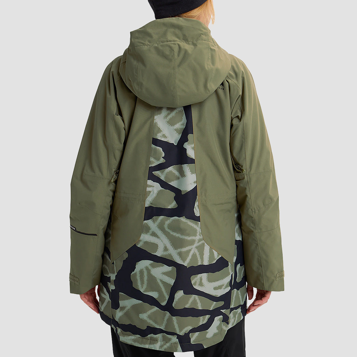 Burton Reserve 2L Insulated Snow Jacket Forest Moss/Graffiti Camo - Womens