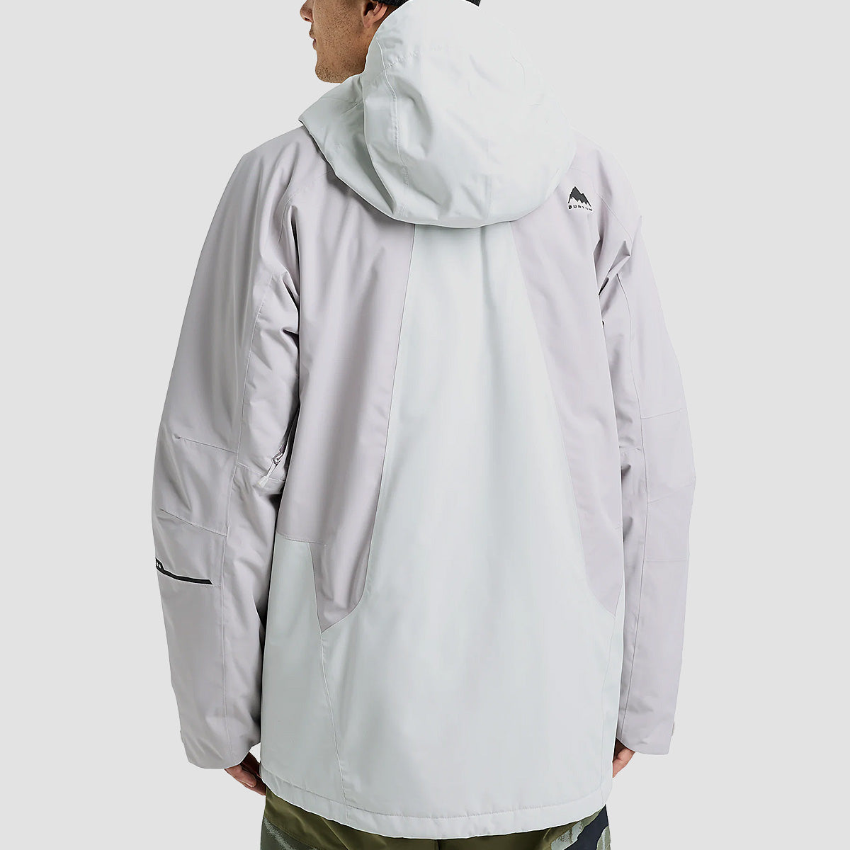 Burton Reserve 2L Insulated Snow Jacket Gray Cloud/Washed Lavender