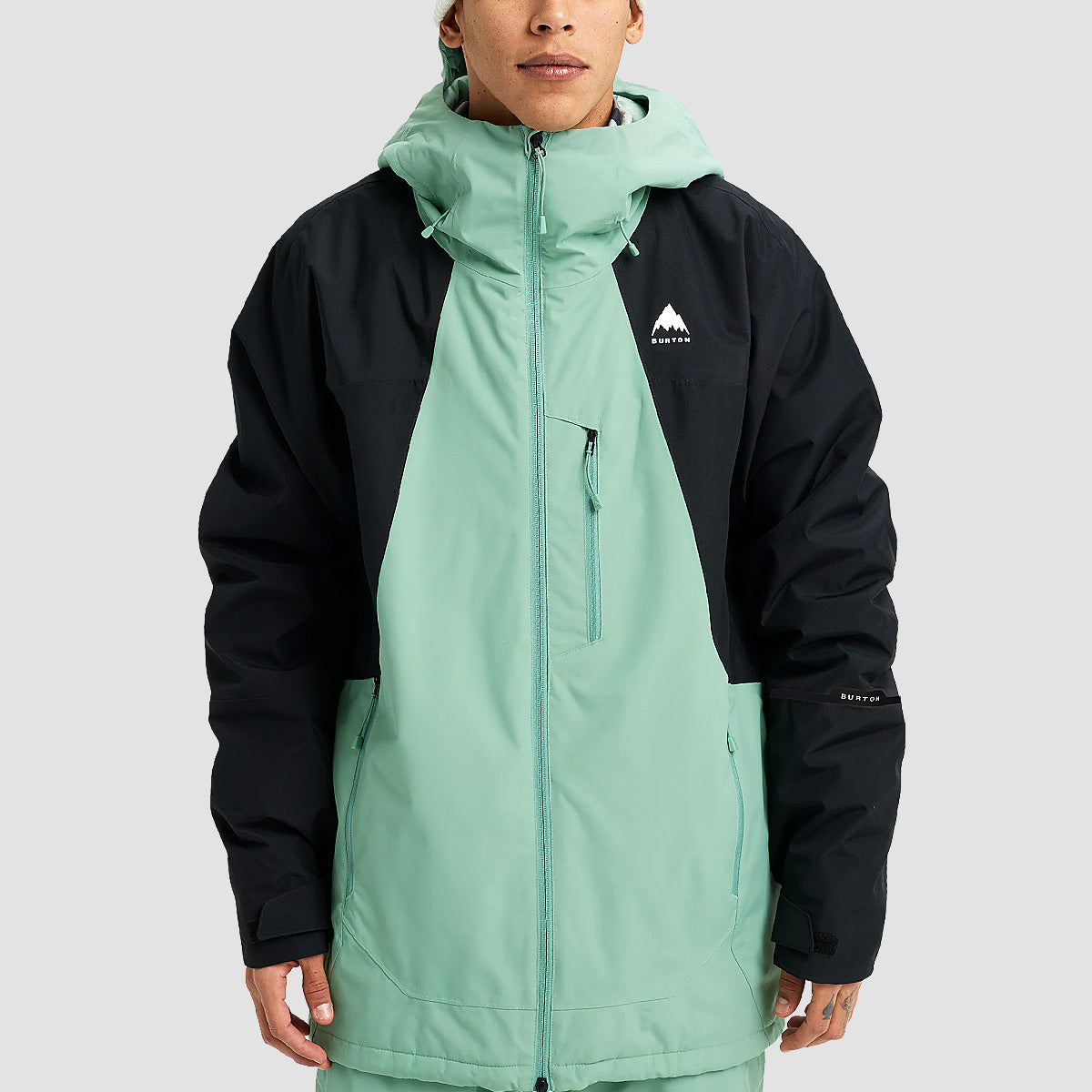 Burton Reserve 2L Insulated Snow Jacket Soft Sage/True Black