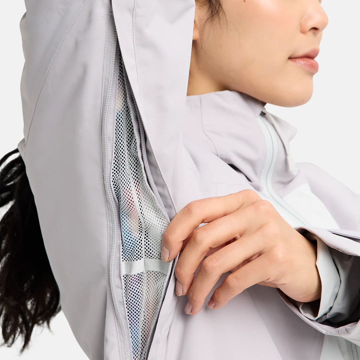 Burton Reserve 2L Insulated Snow Jacket Washed Lavender/Gray Cloud - Womens