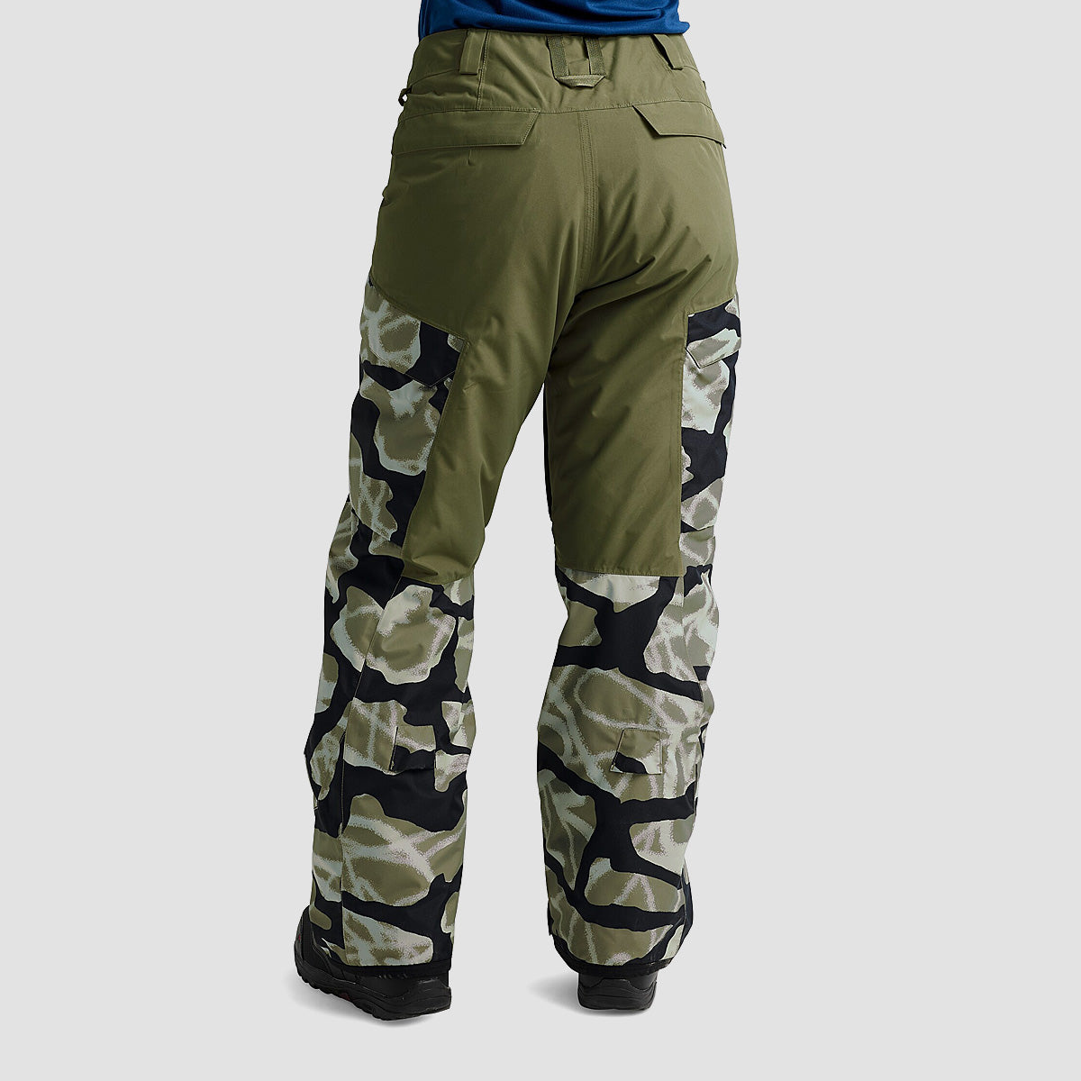 Burton Reserve 2L Insulated Snow Pants Graffiti Camo/Forest Moss - Womens