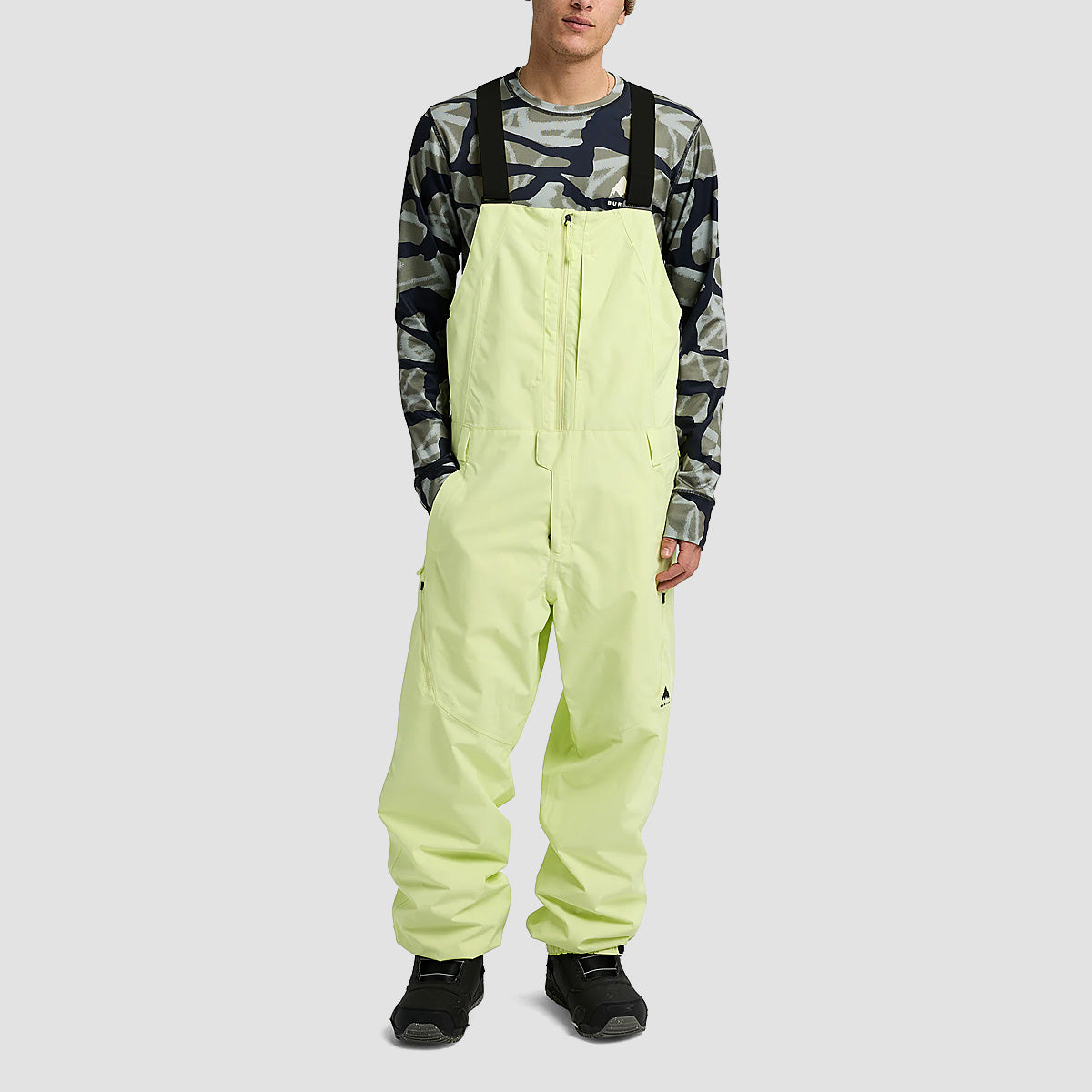Burton Reserve 2L Relaxed Snow Bib Pants True Black