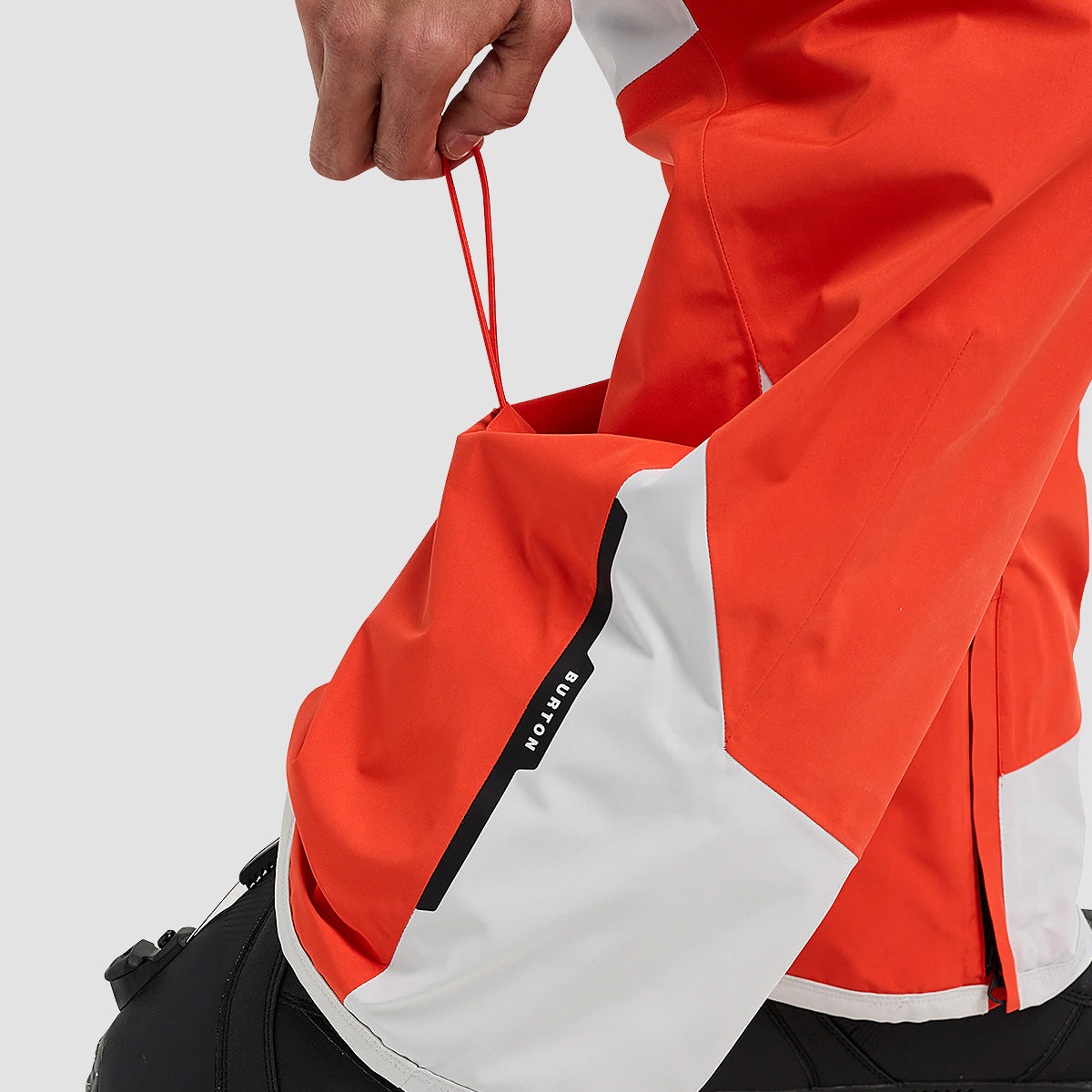 Burton Reserve GORE-TEX 2L Snow Bib Pants Fiesta Red/Gray Cloud
