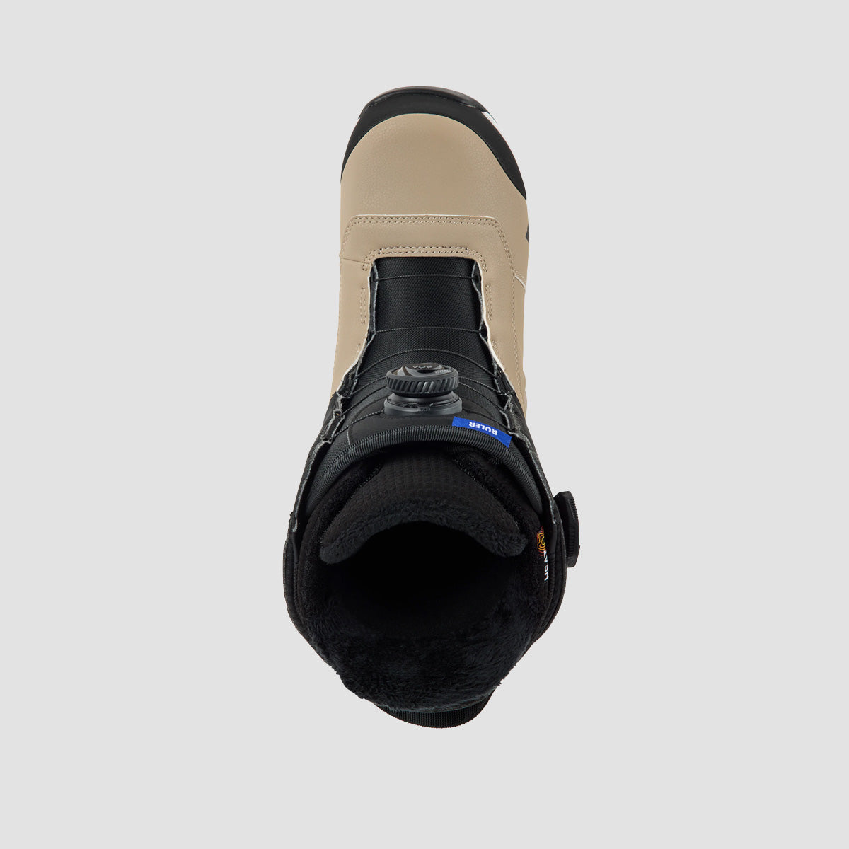 Burton Ruler BOA Snowboard Boots Black/Summit Taupe