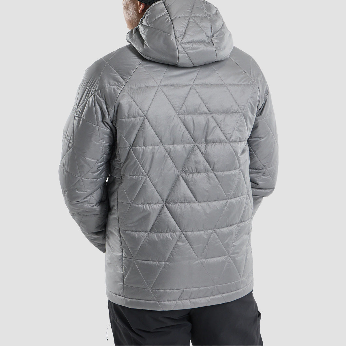 Burton Versatile Heat Hooded Insulated Synthetic Jacket Sharkskin