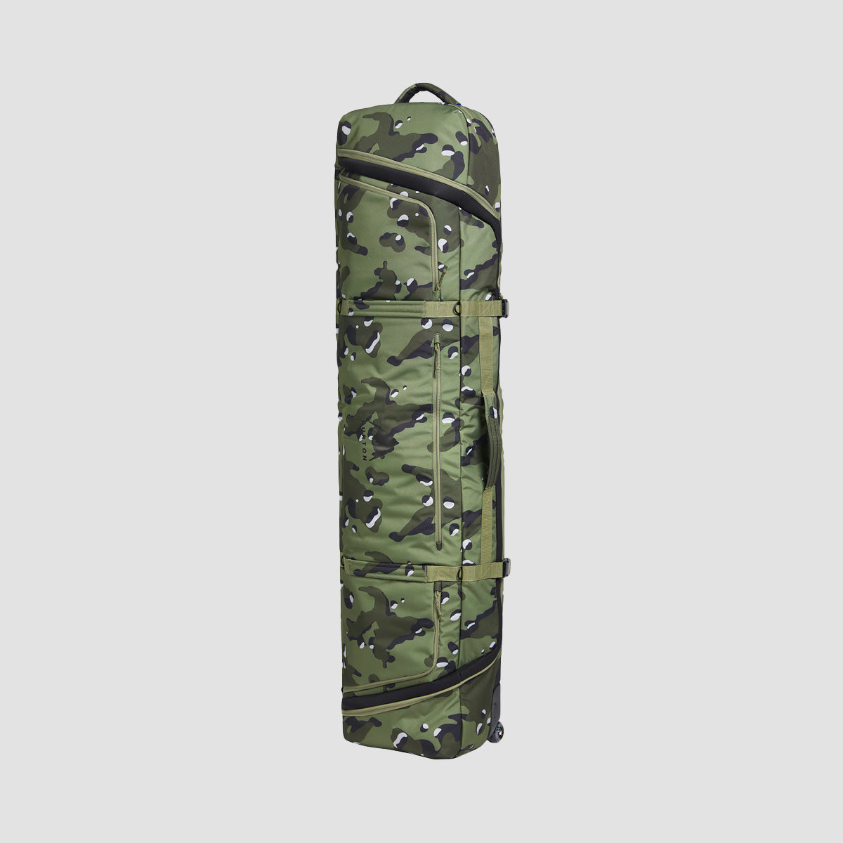 Burton Wheelie Flight Attendant Board Bag Forest Moss Cookie Camo 166c