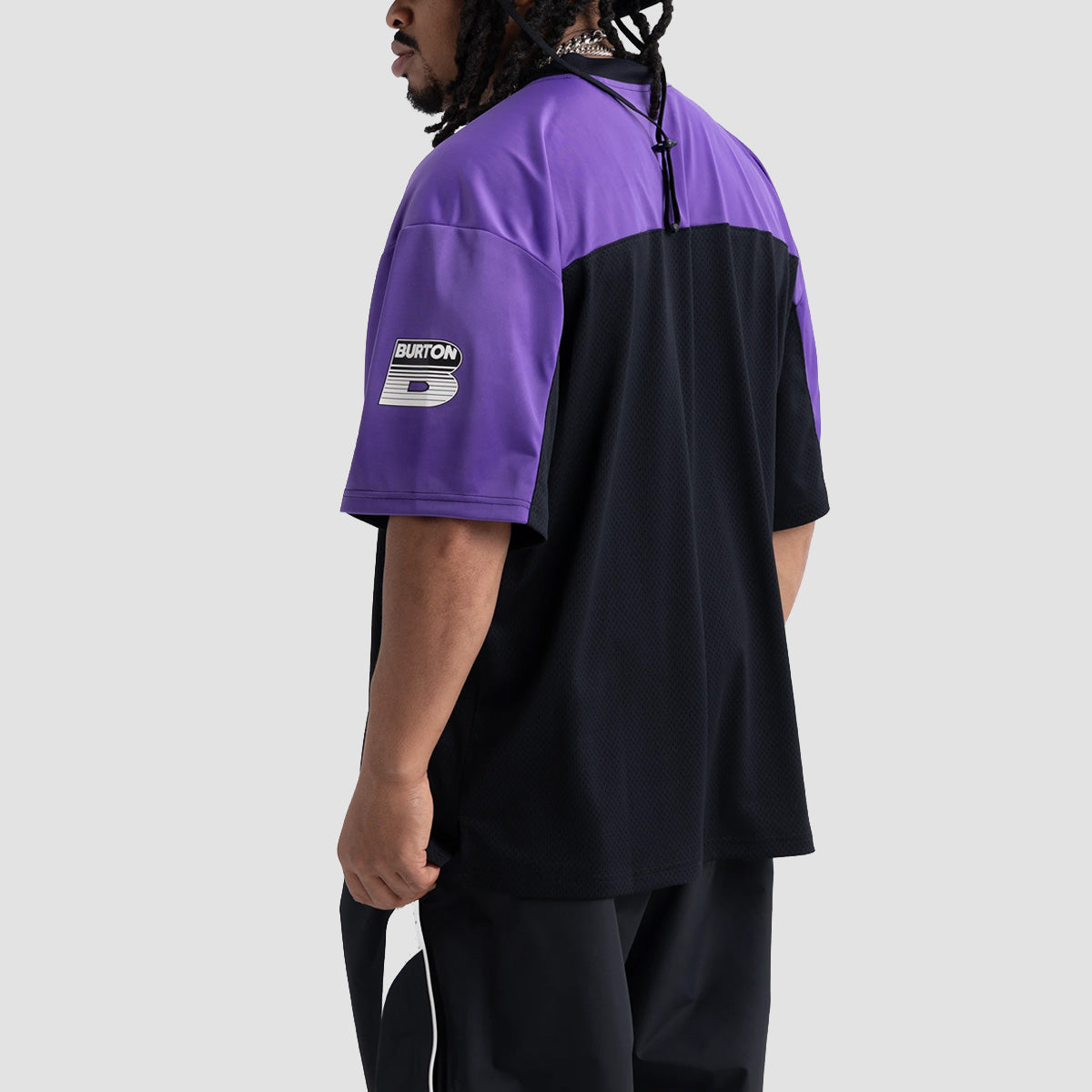 Burton X Zeb Powell Jersey T-Shirt True Black/Planet Purple