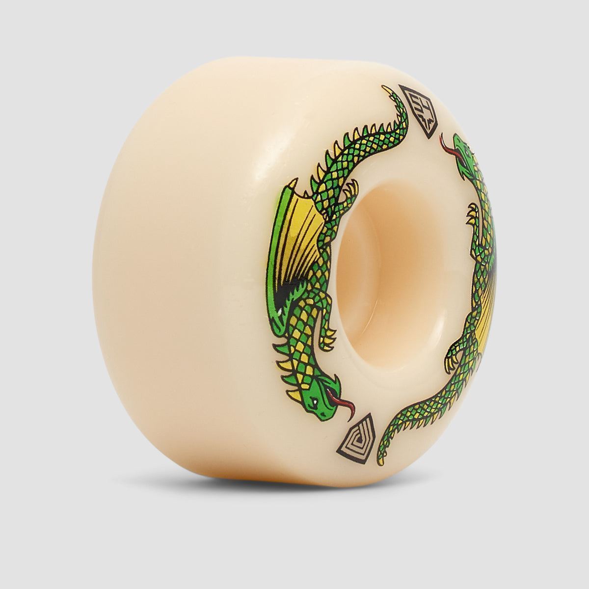 Powell Peralta Dragon Formula 93A V4 Skateboard Wheels Off White 54x34