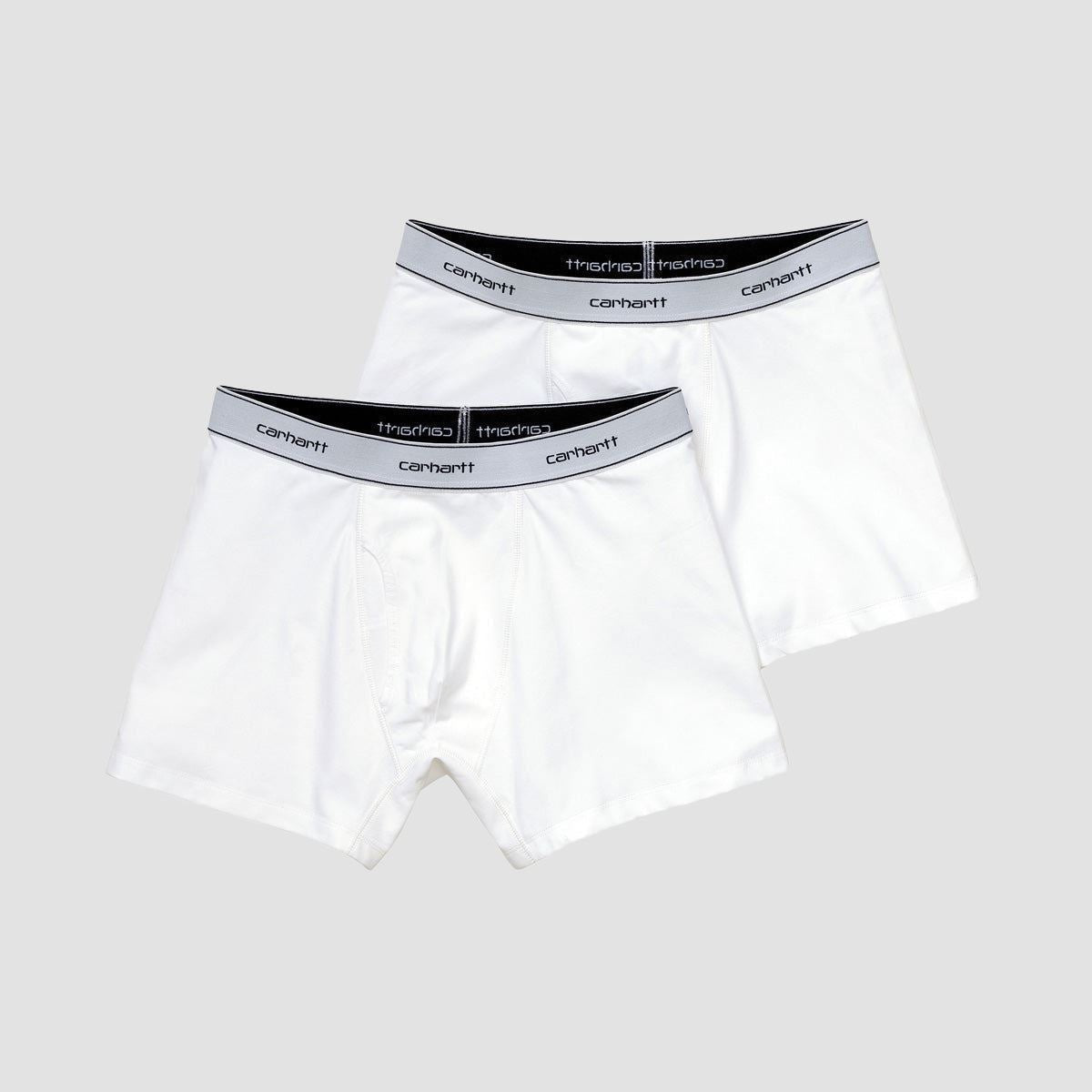 Carhartt WIP Cotton Trunks Boxer Shorts 2 Pack White/White