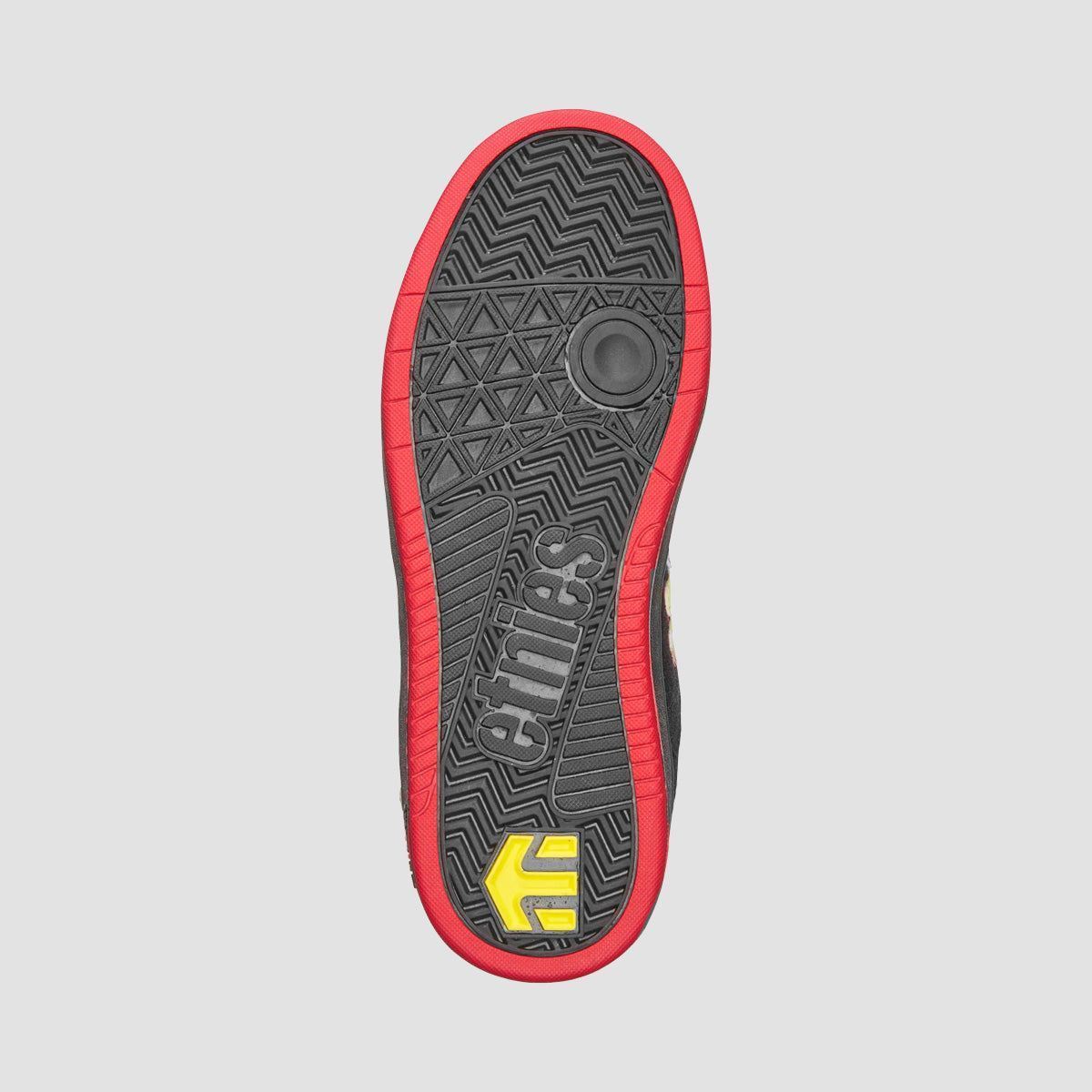Etnies Windrow X Santa Cruz Shoes - Black/Red/Black
