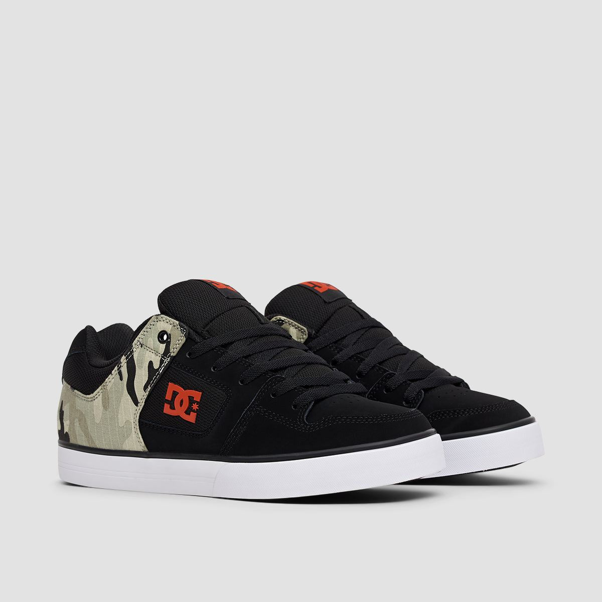 DC Pure Shoes - Black Camouflage