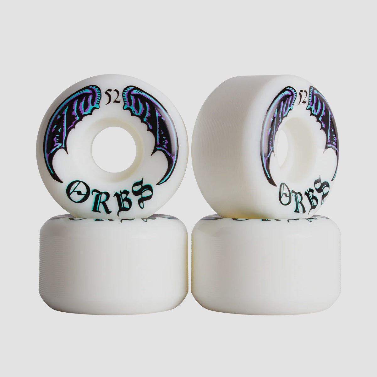 Welcome Orbs Specters Whites 99A Skateboard Wheels White 53mm