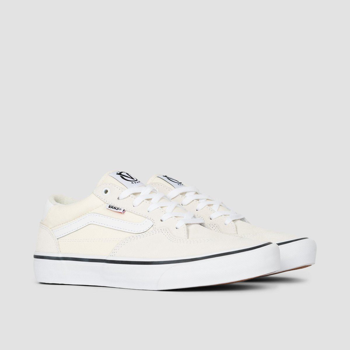 Vans Rowan Pro Shoes - Marshmallow/White