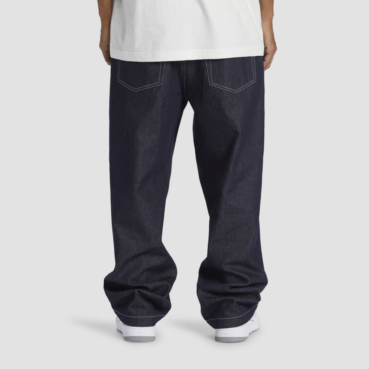 DC Worker Baggy Jeans Raw Indigo