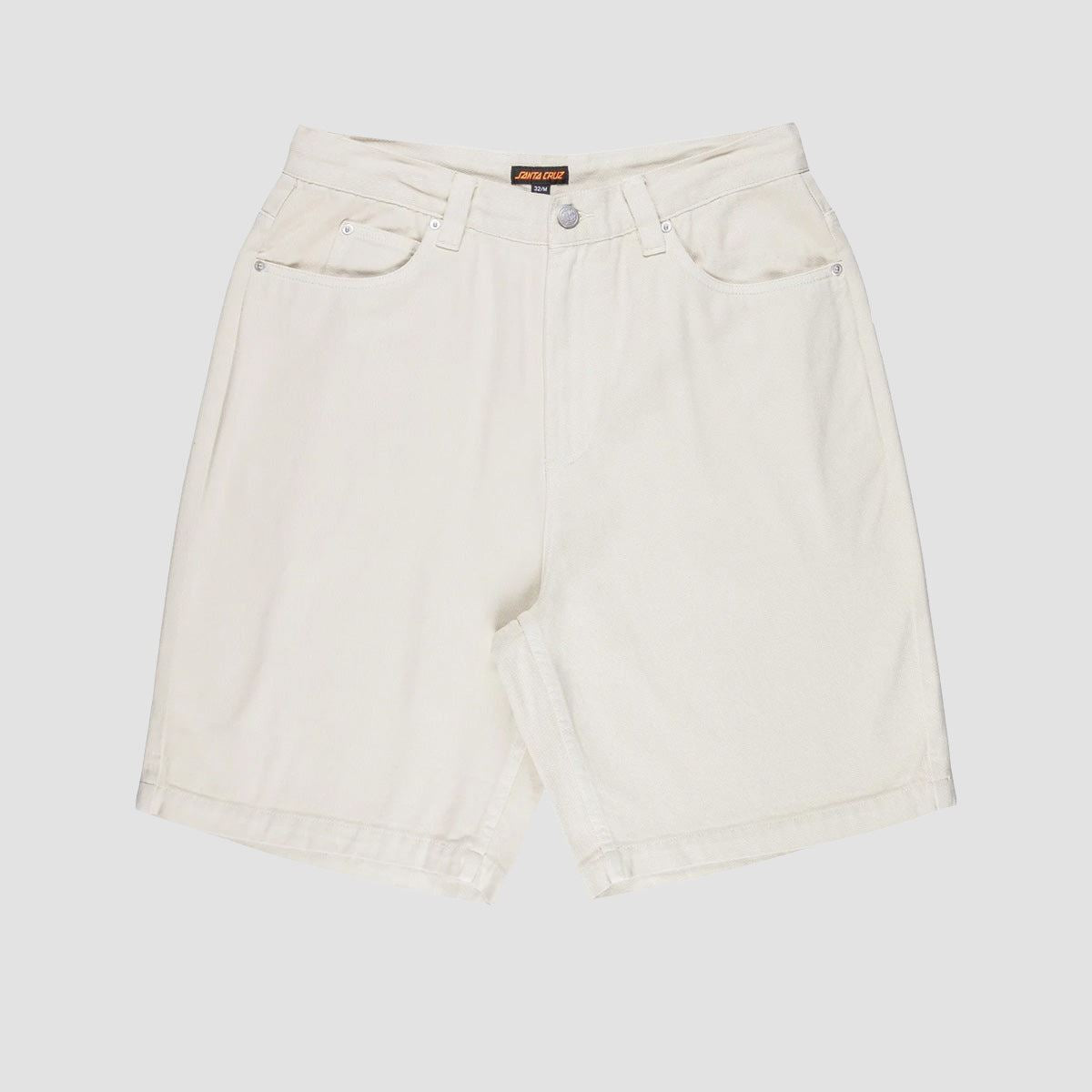 Santa Cruz Big Denim Shorts Blond Wood