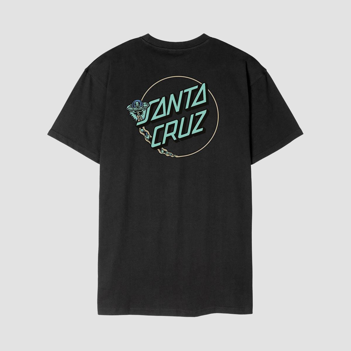 Santa Cruz Winkowski UFO Dot T-Shirt Black