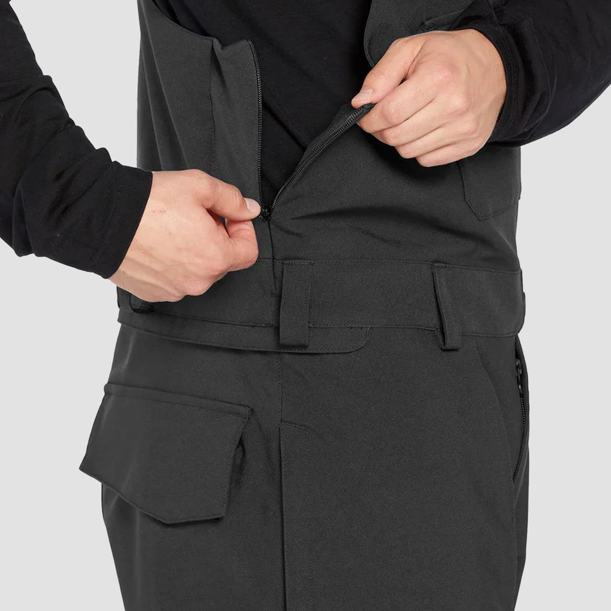 Volcom Roan 15K Bib Overrall Snow Pants Black