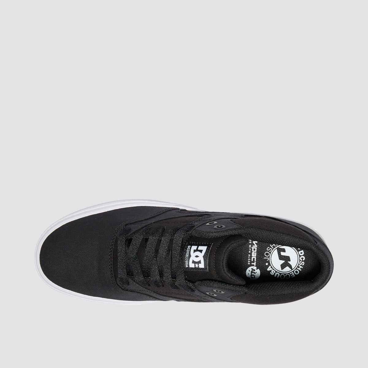 DC Kalis Vulc Mid Shoes - Black/Black/White