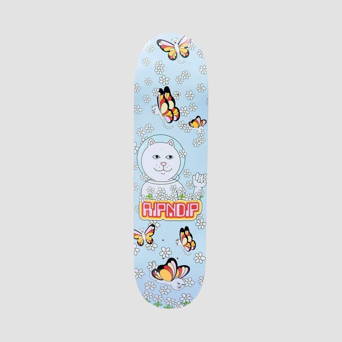 Ripndip Butterfly Skateboard Deck Lavender - 8.25"