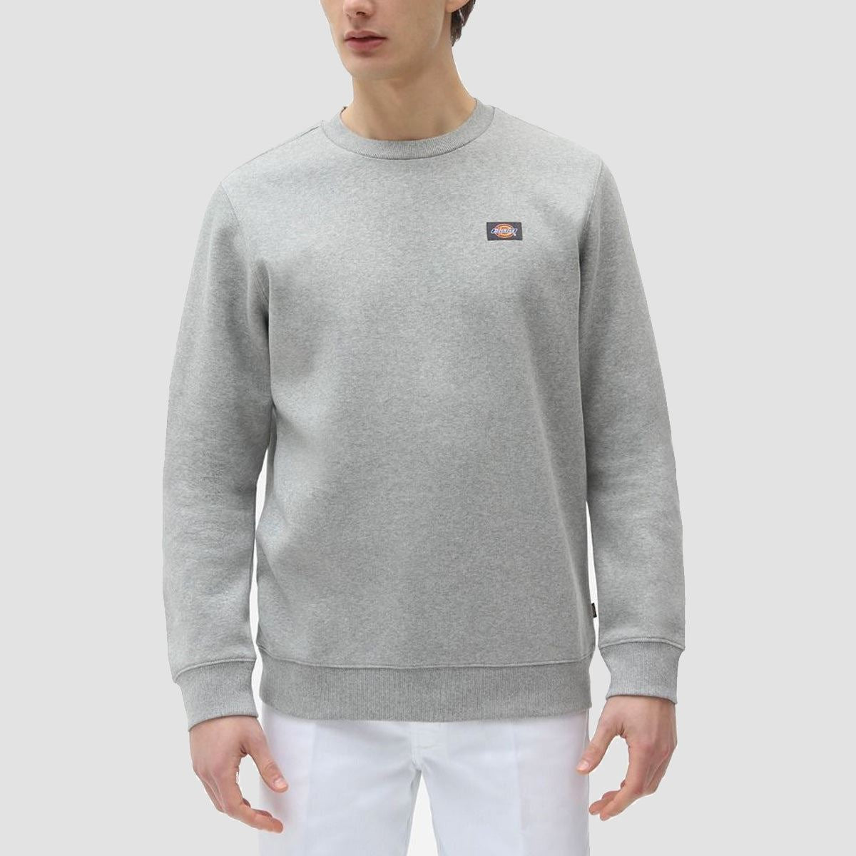 Dickies Oakport Crew Sweat Grey Melange