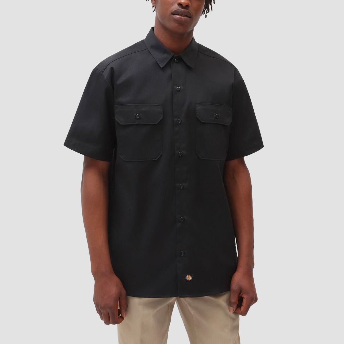 Dickies Work Short Sleeve Shirt Recycled Black