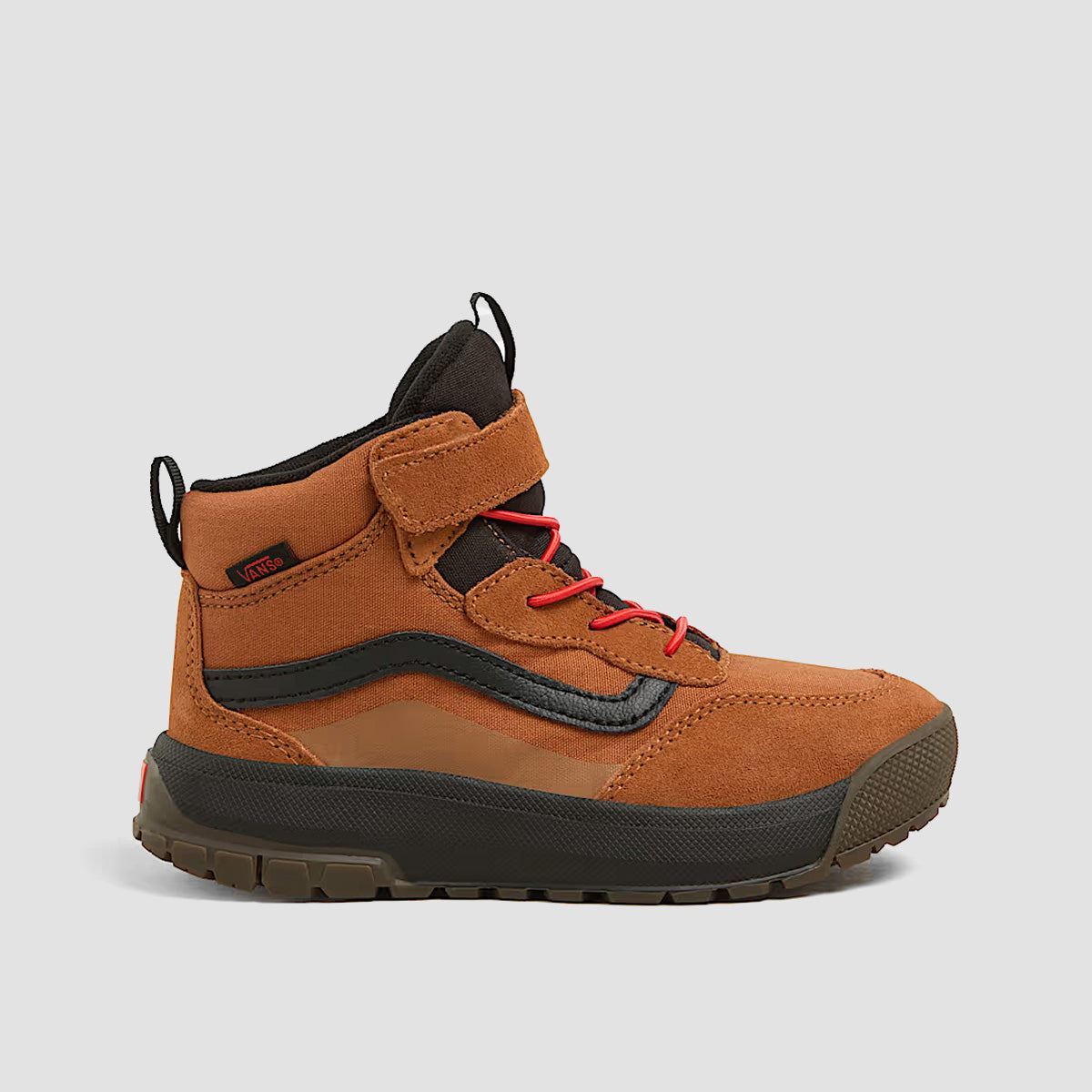 Vans MTE Mini Crest High Top Shoes - Ginger/Black - Kids