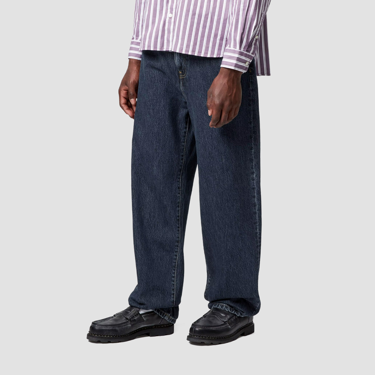 Carhartt WIP Aaron Jeans Blue Rinsed