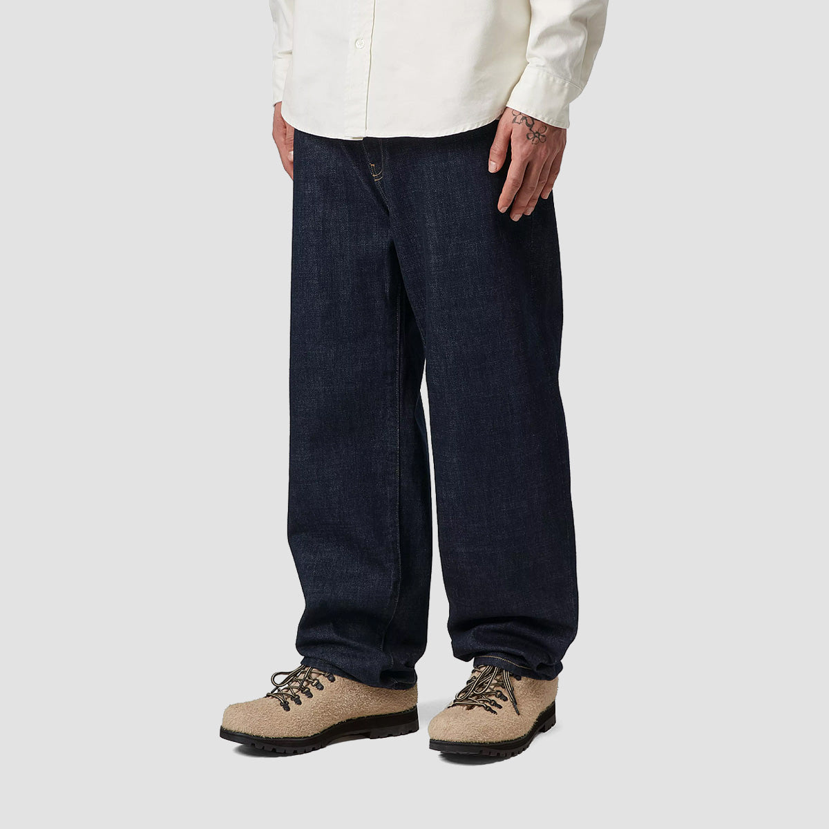 Carhartt WIP Aaron Jeans Blue Rinsed