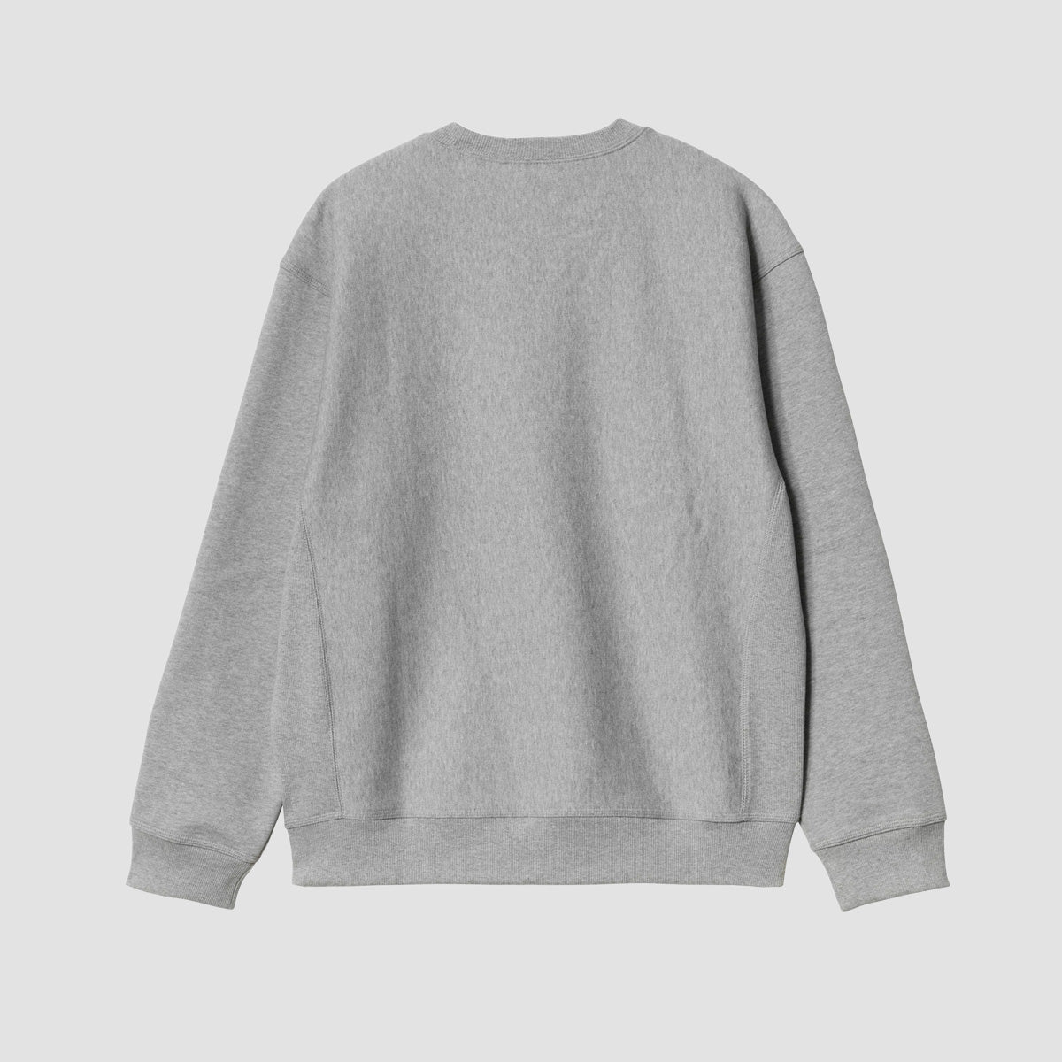 Carhartt WIP American Script Crew Sweatshirt Grey Heather