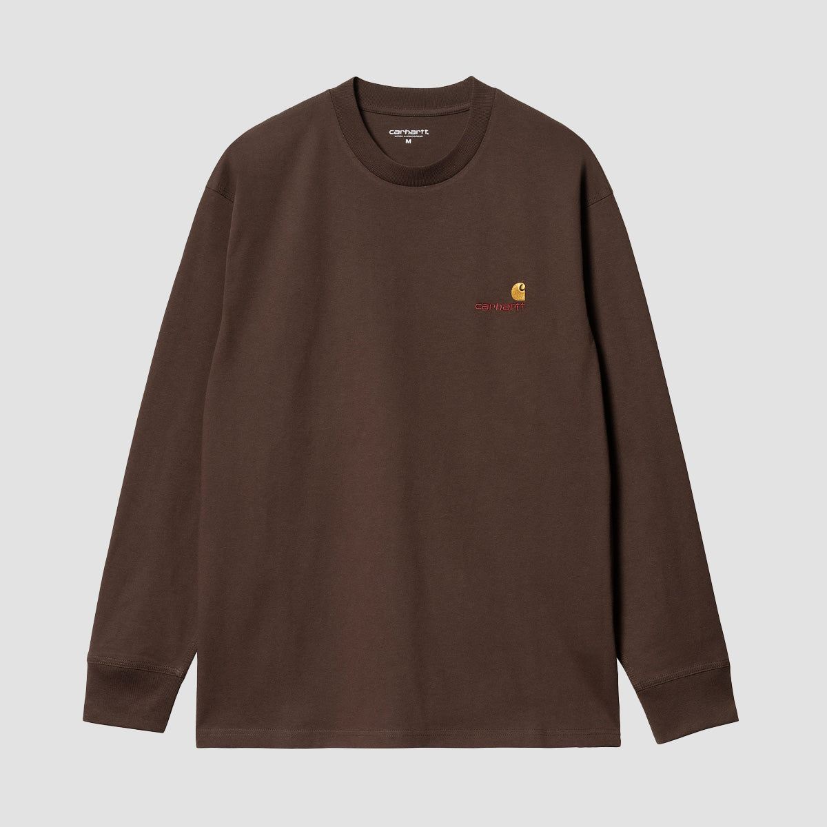 Carhartt WIP American Script Longsleeve T-Shirt Buckeye