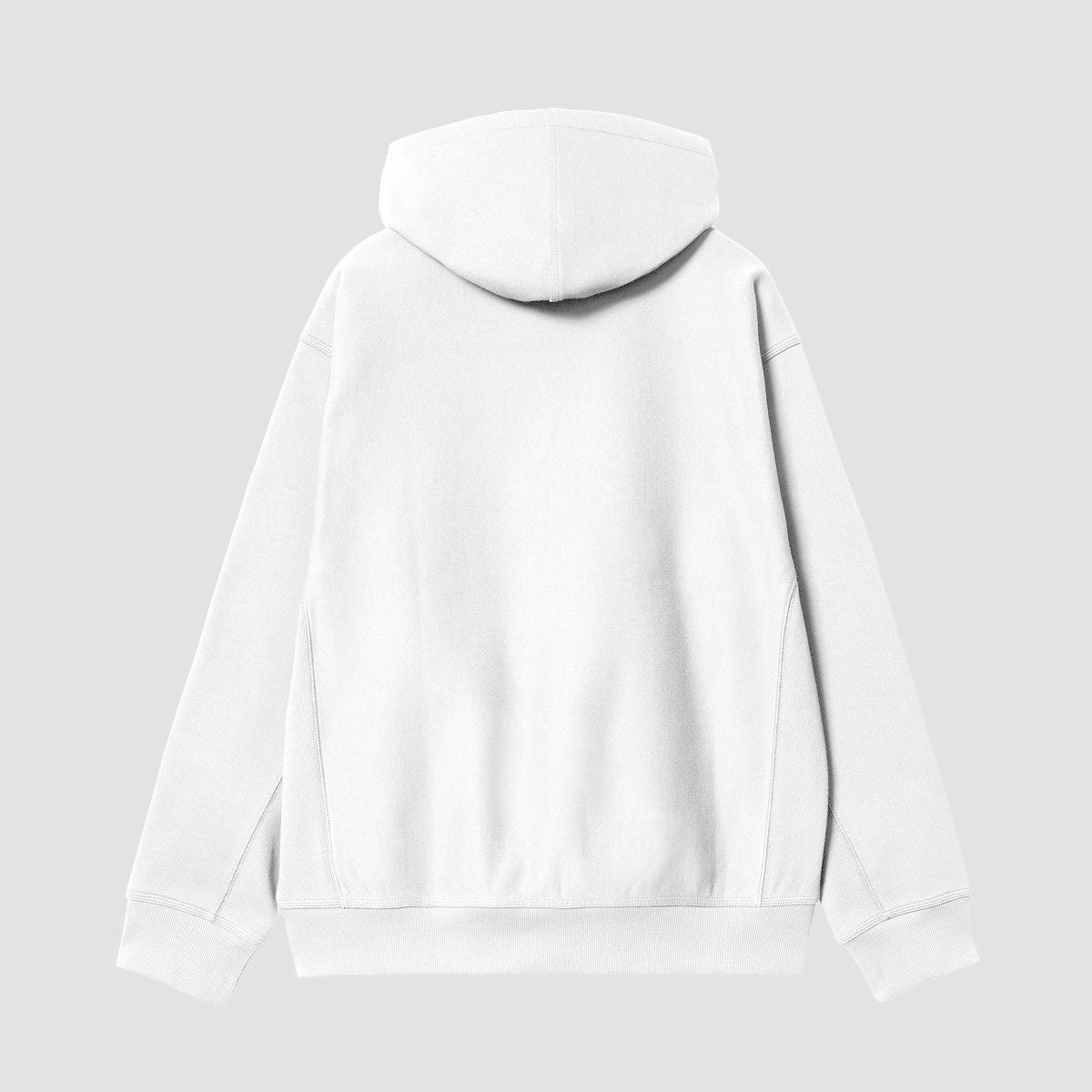 Carhartt WIP American Script Pullover Hoodie White