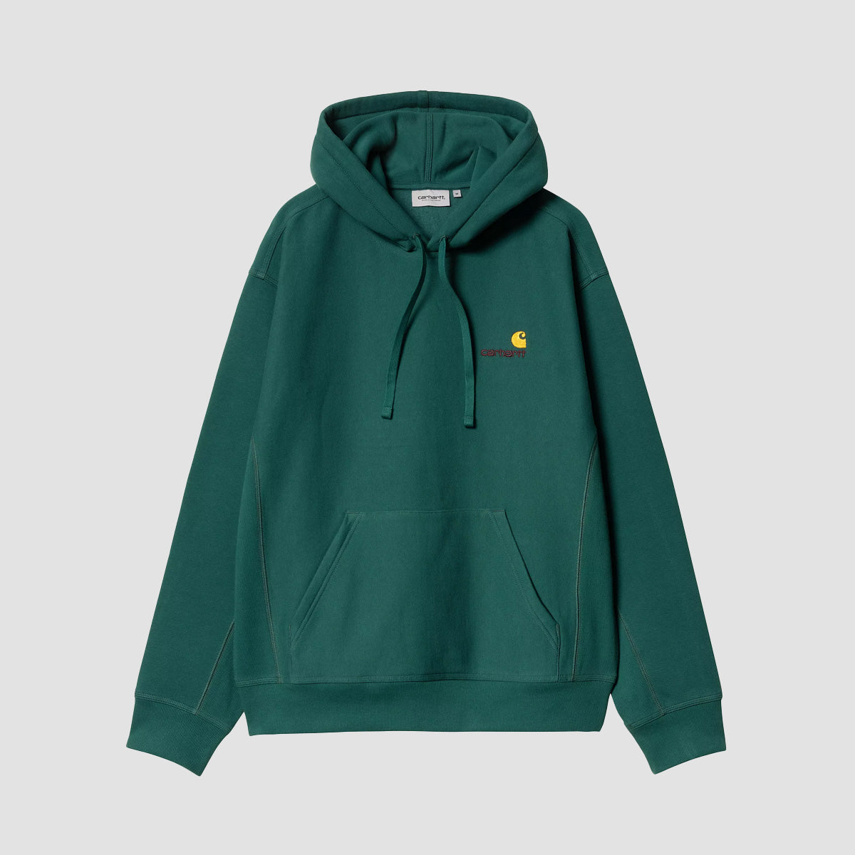 Carhartt WIP American Script Sweat Pullover Hoodie Malachite