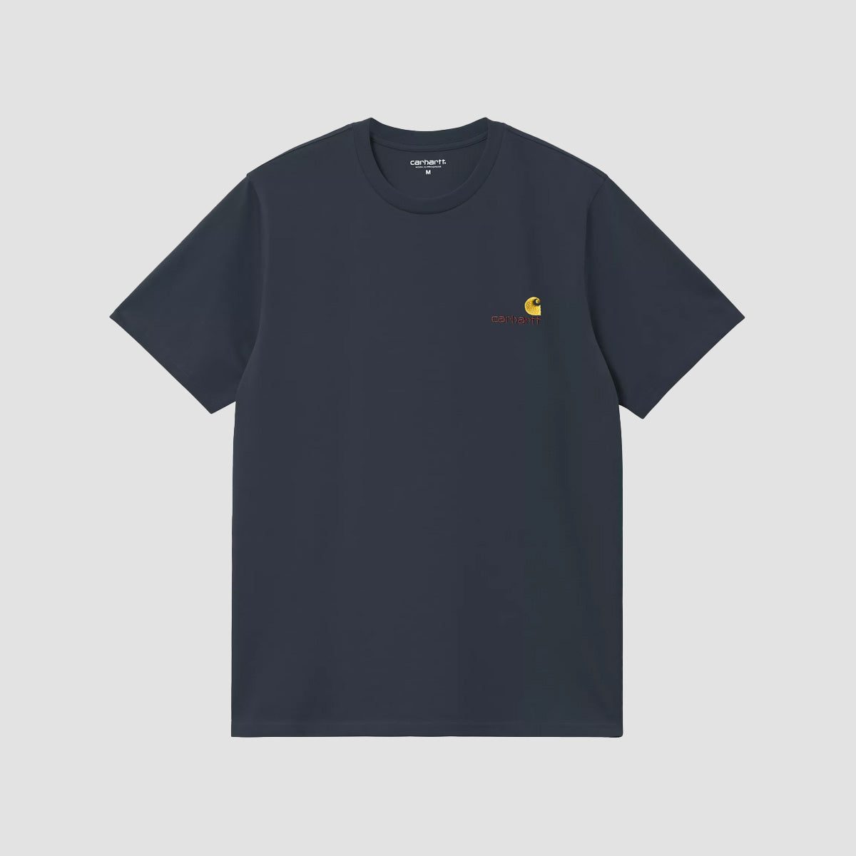 Carhartt WIP American Script T-Shirt Deep Night