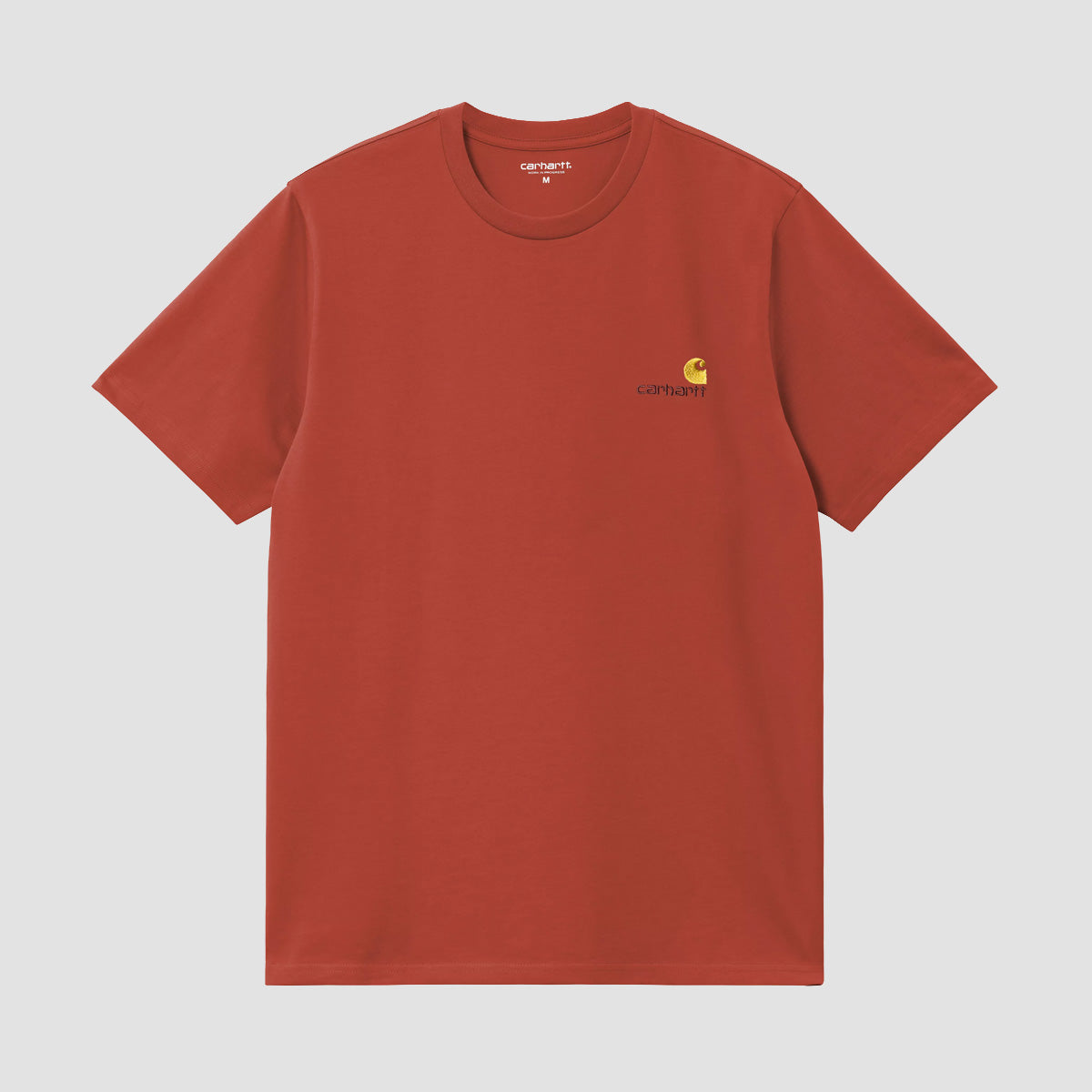 Carhartt WIP American Script T-Shirt Oxide Red