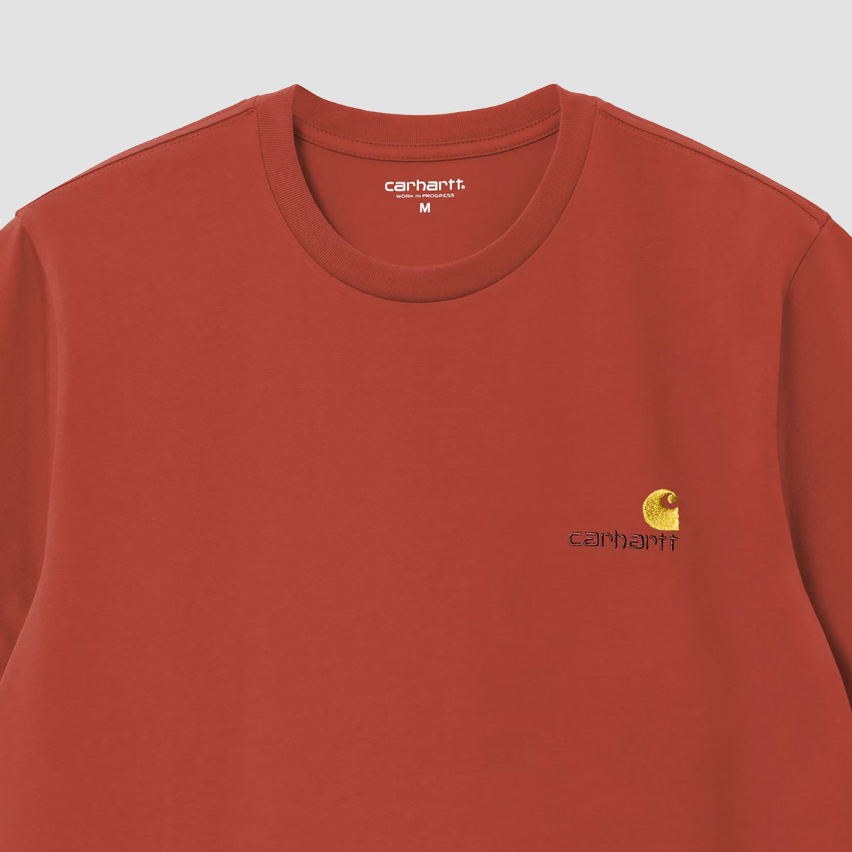 Carhartt WIP American Script T-Shirt Oxide Red
