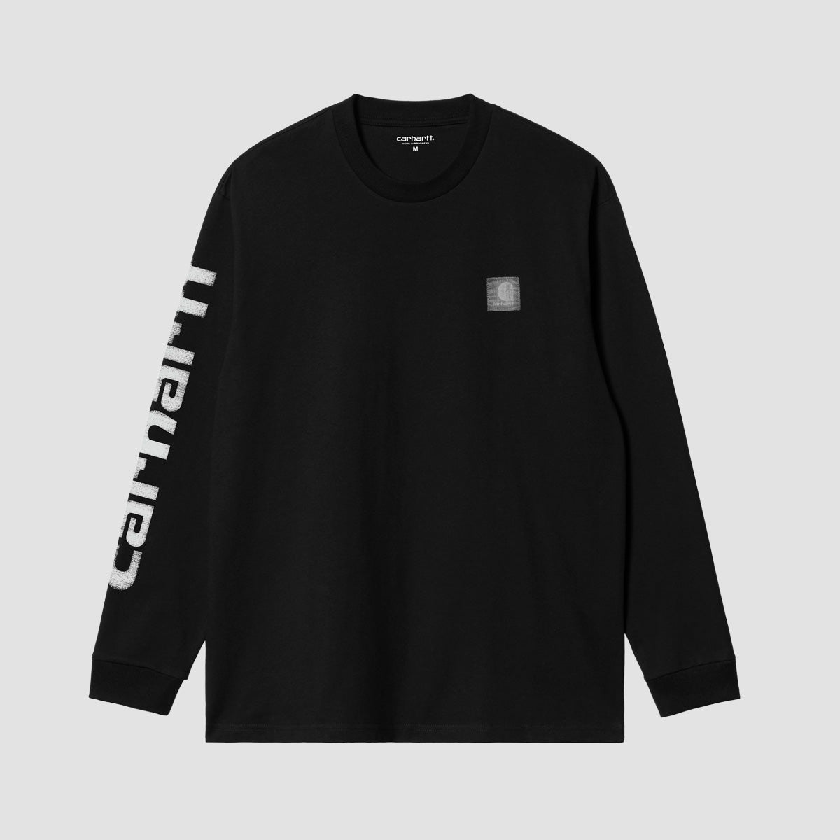 Carhartt WIP Archive Script Longsleeve T-Shirt Black