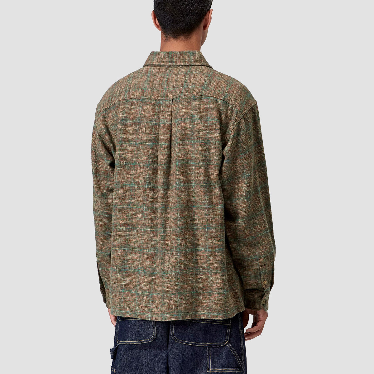 Carhartt WIP Bagley Longsleeve Shirt Bagley Check/Hamilton Brown