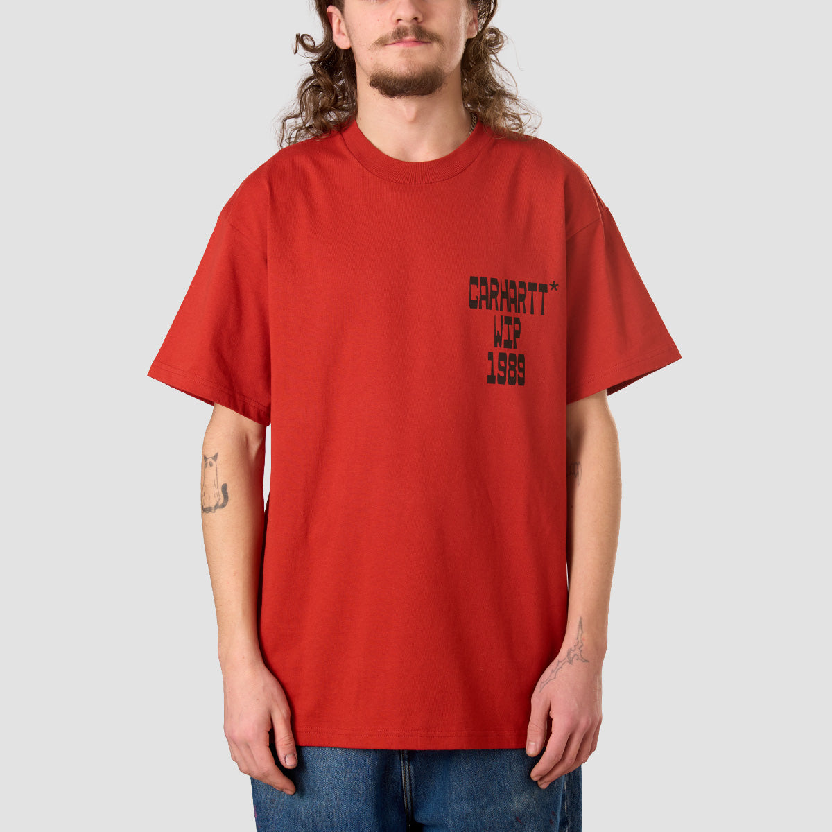 Carhartt WIP Blocks T-Shirt Oxide Red
