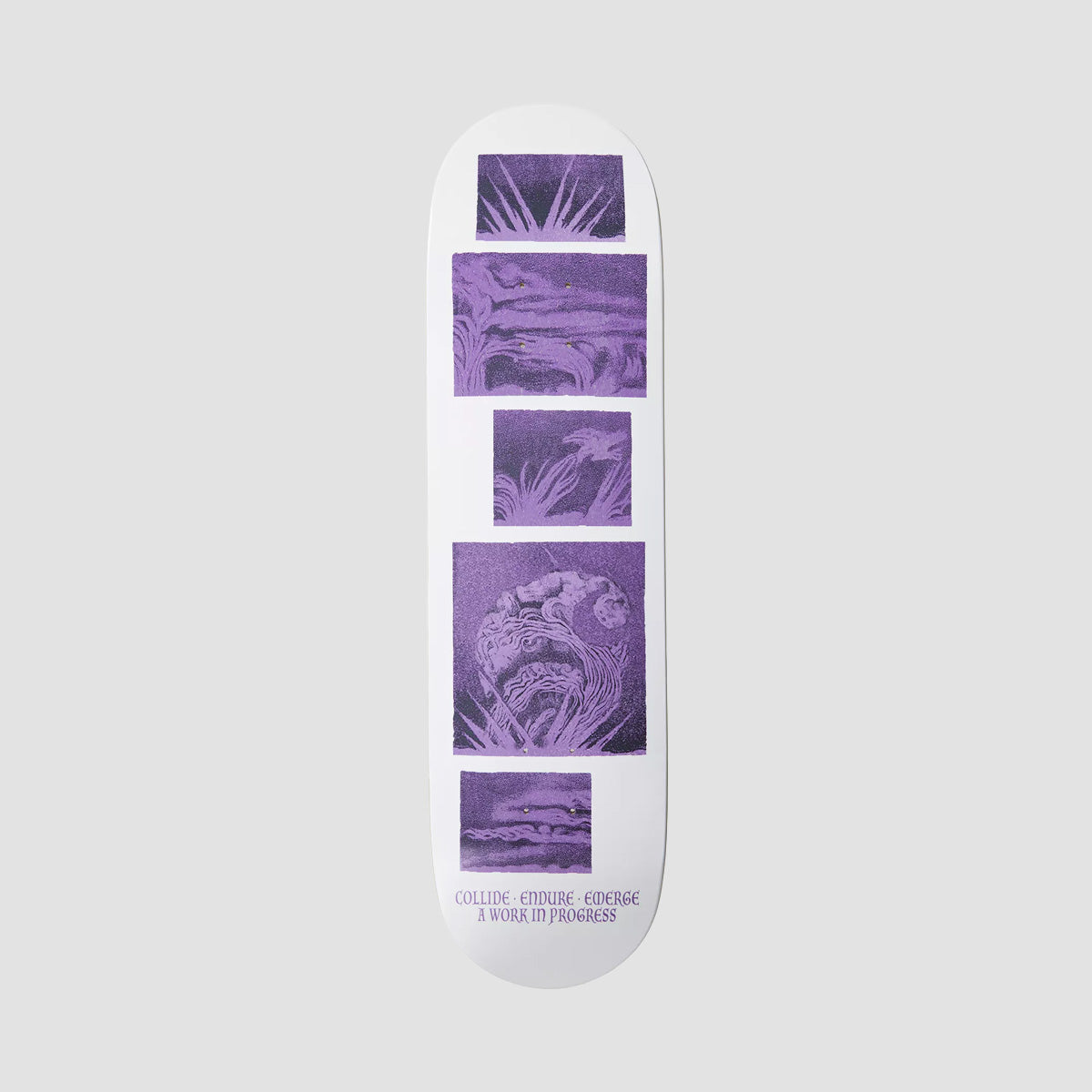 Carhartt WIP Board 3 Skateboard Deck Purple - 8.5"