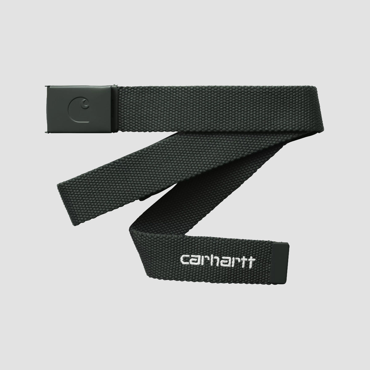 Carhartt WIP C-Logo Belt Tonal Raven/White