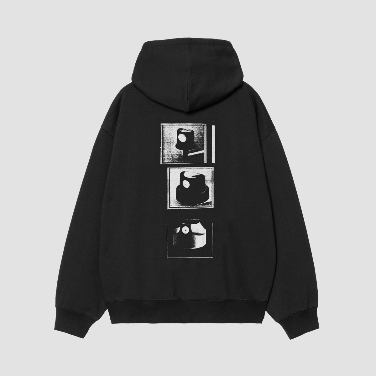 Carhartt WIP Caps Pullover Hoodie Black