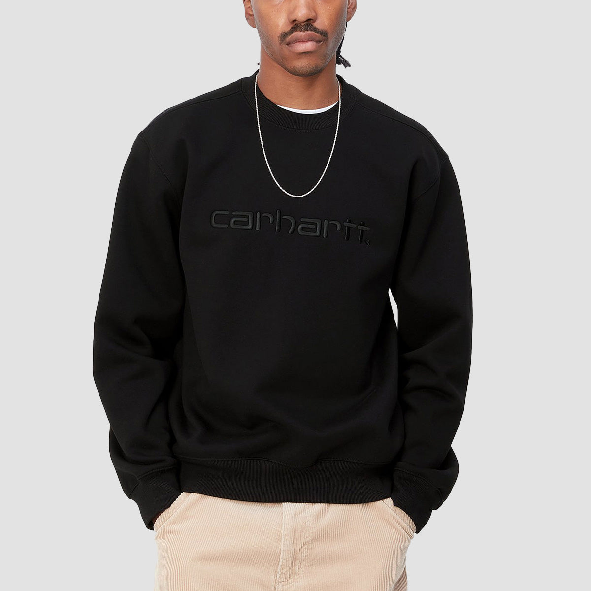 Carhartt WIP Carhartt Crew Sweatshirt Black/Black