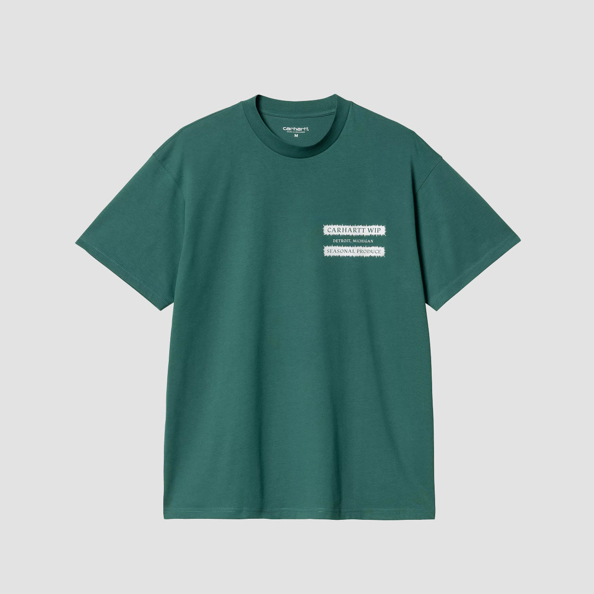 Carhartt WIP Catalogue T-Shirt Rainforest/White