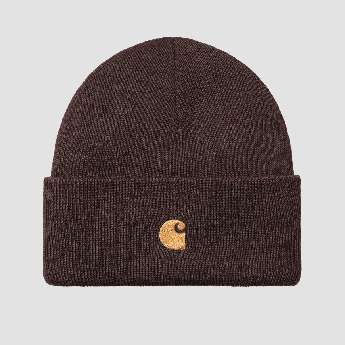 Carhartt WIP Chase Beanie Palisander/Gold
